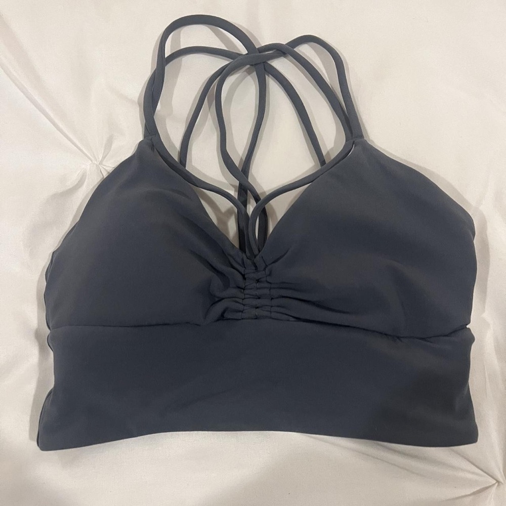 lululemon athletica Charcoal Strappy Bralette